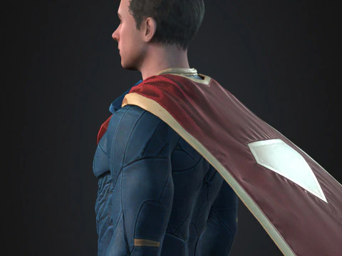 Superman Character 3D Model