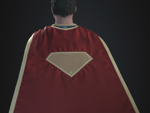 Superman Character 3D Модель