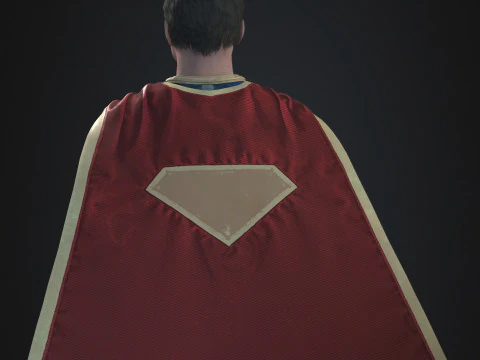 Superman Character 3D Model