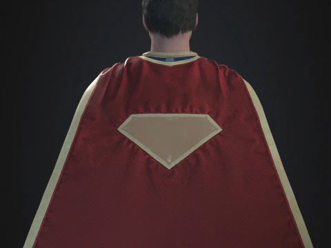 Superman Character 3D Model