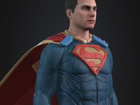 Superman Character 3D Модель