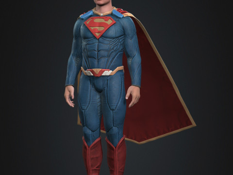 Superman Character 3D Модель