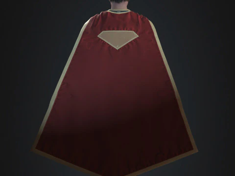 Superman Character 3D Model