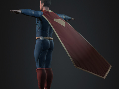 Superman Character 3D Модель
