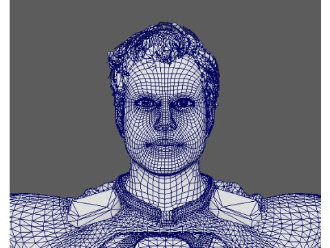 Superman Character 3D Model