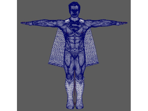 Superman Character 3D Модель