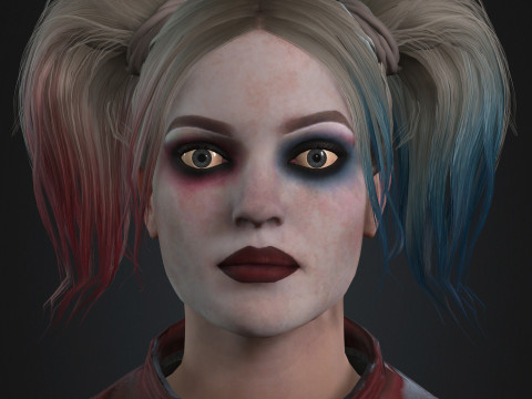 Harley Quinn Character 3D 모델