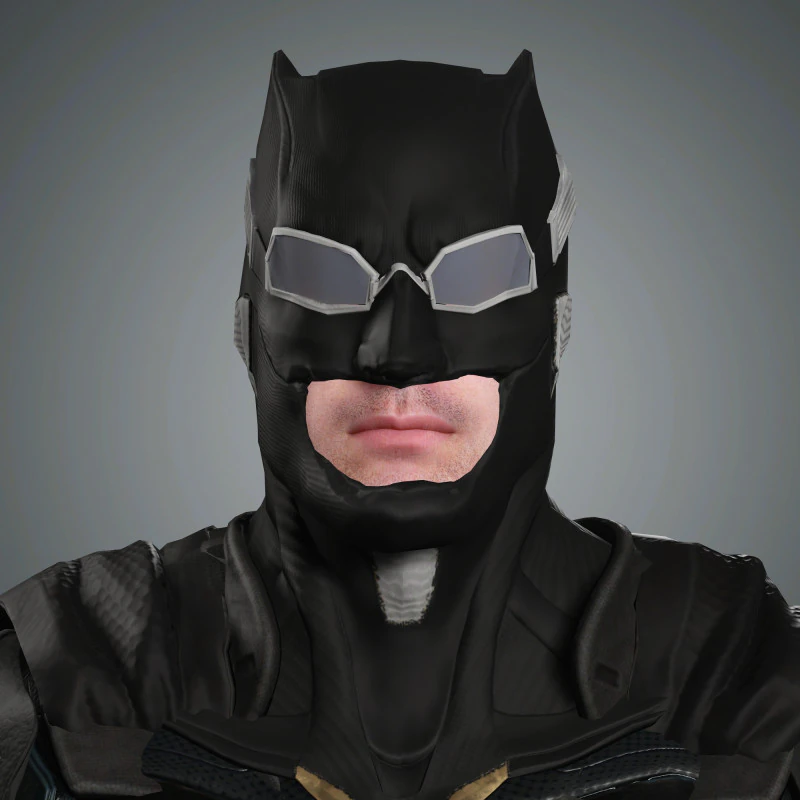 Batman Character 3D Model .c4d .max .obj .3ds .fbx .stl .blend 