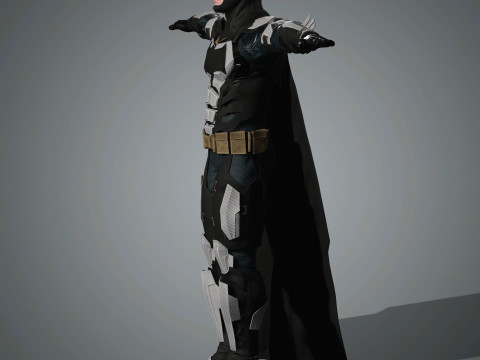 Batman Character 3D 모델