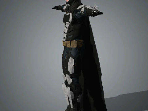 Batman Character 3D Model
