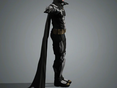 Batman Character 3D Model