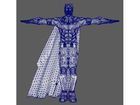 Batman Character 3D Model