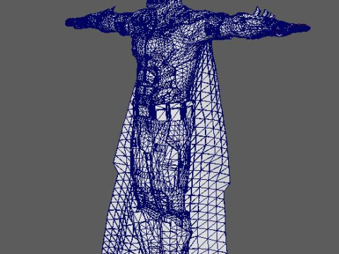 Batman Character 3D Model