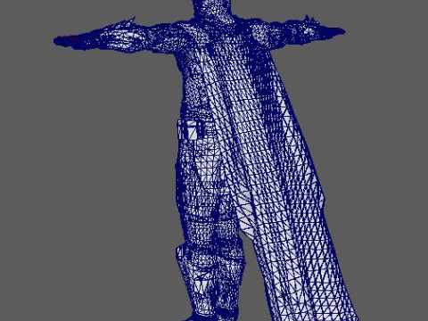 Batman Character 3D 모델