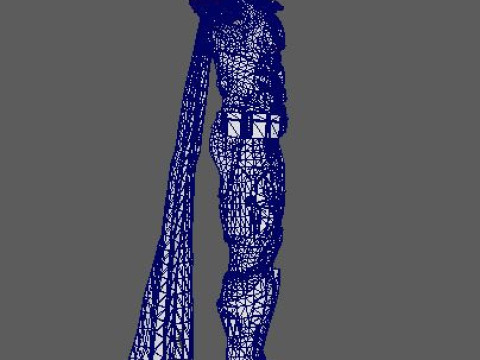 Batman Character 3D 모델