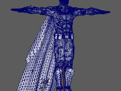 Batman Character 3D 모델