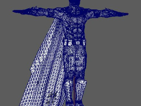 Batman Character 3D Model