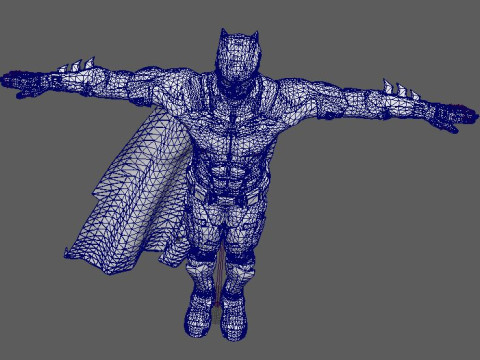 Batman Character 3D 모델