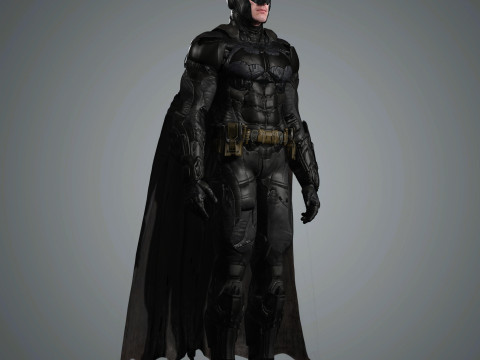 Batman Character 3D मॉडल