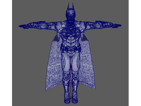 Batman Character 3D मॉडल
