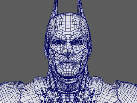 Batman Character 3D मॉडल