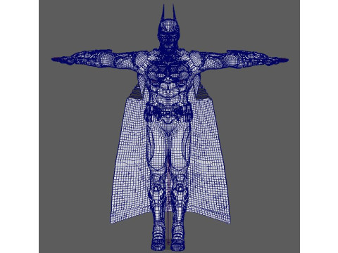 Batman Character 3D मॉडल