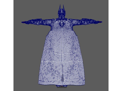 Batman Character 3D मॉडल