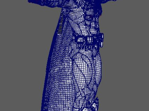 Batman Character 3D मॉडल