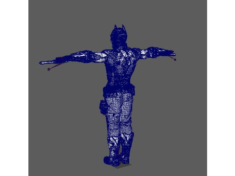 Arkham Knight Character 3D Model