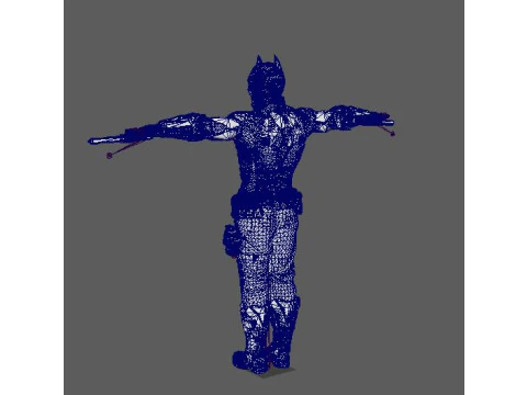 Arkham Knight Character 3D Model