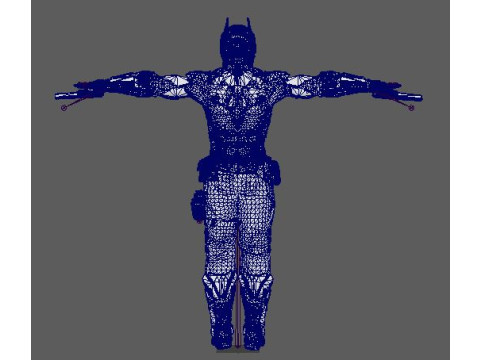 Arkham Knight Character 3D Model