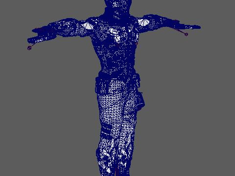 Arkham Knight Character 3D Model