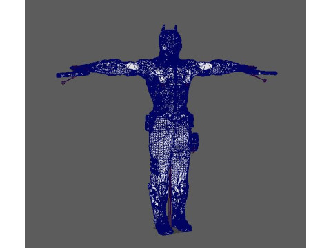 Arkham Knight Character 3D Model