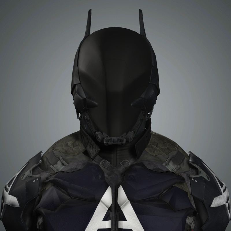Arkham Knight Character 3D Model .c4d .max .obj .3ds .fbx .stl .blend
