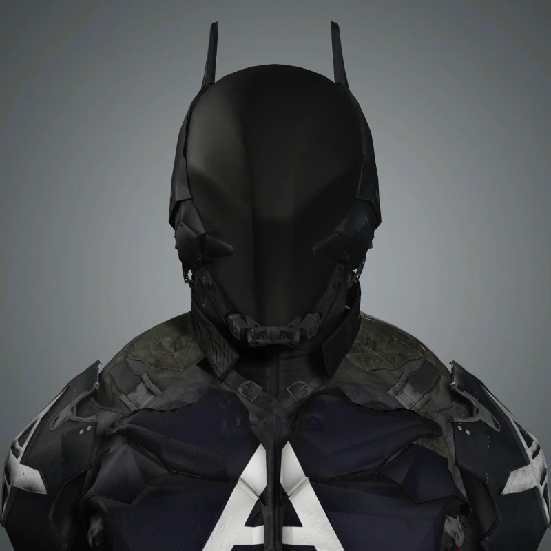 Arkham Knight Character 3D Model .c4d .max .obj .3ds .fbx .stl .blend 