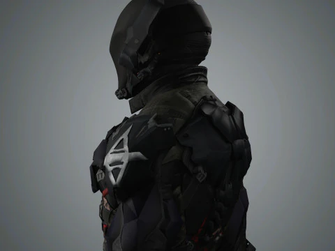 Arkham Knight Character 3D Model
