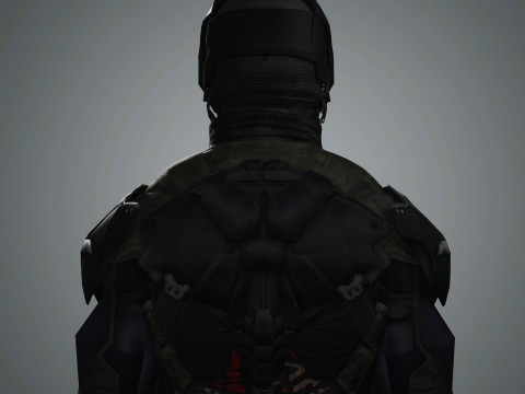 Arkham Knight Character 3D Model