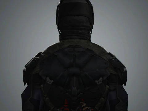 Arkham Knight Character 3D Model