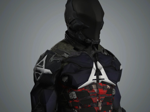 Arkham Knight Character 3D Model