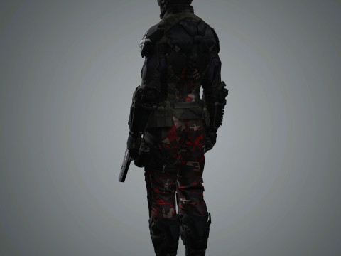 Arkham Knight Character 3D Model