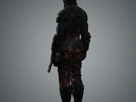 Arkham Knight Character 3D Model