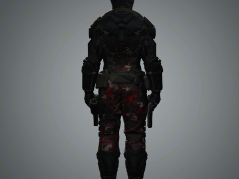 Arkham Knight Character 3D Model