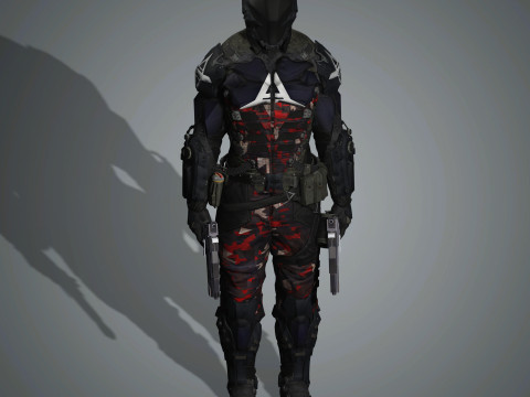 Arkham Knight Character 3D Model