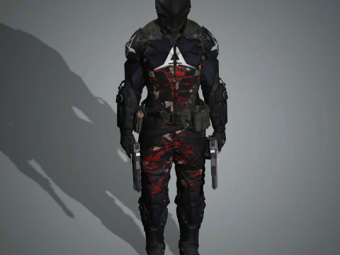 Arkham Knight Character 3D Model