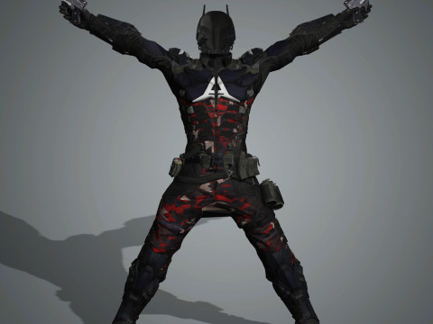 Arkham Knight Character 3D Model