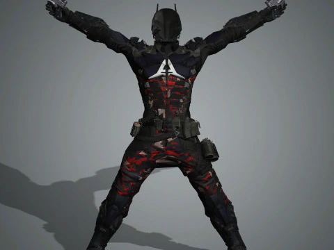 Arkham Knight Character 3D Model
