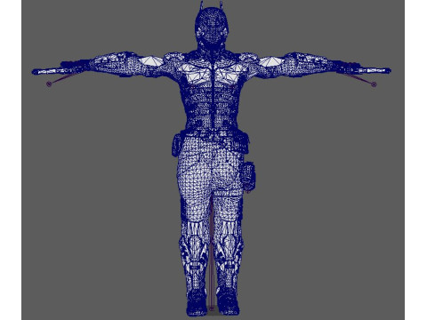 Arkham Knight Character 3D Model