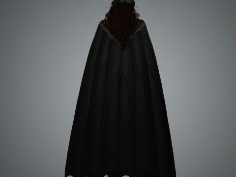 Batgirl Character Model 3D