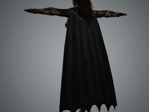 Batgirl Character Model 3D