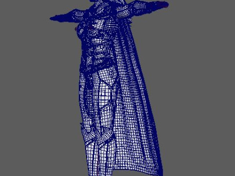 Batgirl Character Model 3D